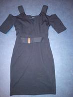 Mooie zwarte jurk mt L, Maat 42/44 (L), Knielengte, Ophalen of Verzenden, Zo goed als nieuw