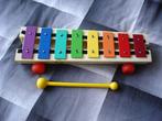 * Fisher Price Pull-A-Tune xylofoon 1987 , nr. 870 *, Ophalen of Verzenden, Gebruikt, Duw- of Trekspeelgoed, Met geluid