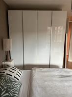 4 Pax kastdeuren, hoogglans wit, met greep, Huis en Inrichting, Kasten | Kledingkasten, Ophalen, 200 cm of meer, 50 tot 100 cm