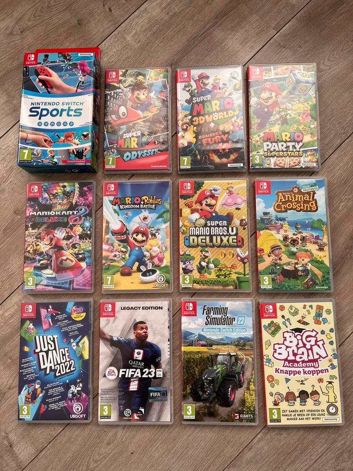 Nintendo Switch Games, Spelcomputers en Games, Games | Nintendo Switch, Zo goed als nieuw, Avontuur en Actie, 3 spelers of meer
