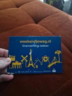 Cadeaubon weekendje weg twv 100 euro, Eén persoon, Cadeaubon