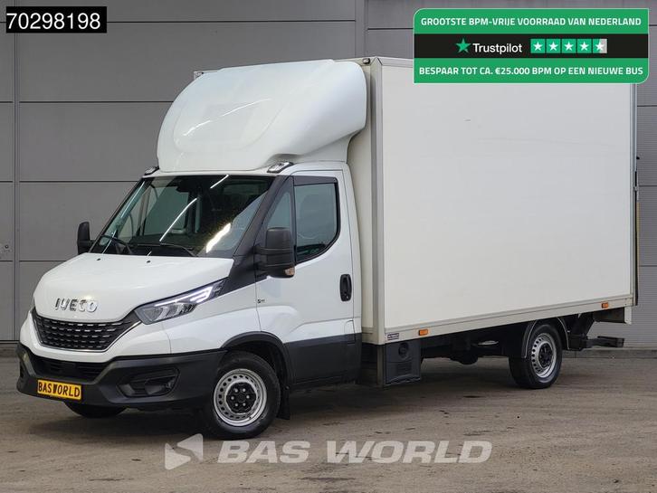 Iveco Daily 35S16 Laadklep Zijdeur Bakwagen 160PK ACC LED Na, Auto's, Bestelauto's, Bedrijf, Te koop, Achteruitrijcamera, Airconditioning