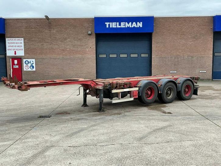2000 Renders Euro 800 Containerchassis oplegger, Auto's, Vrachtwagens, Bedrijf, Aanhangers en Opleggers, Overige brandstoffen