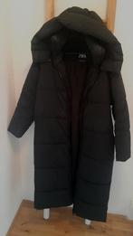 Zwarte lange puffer winterjas van Zara maat Xs, Verzenden, Zo goed als nieuw, Maat 34 (XS) of kleiner, Zara