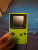 Game Boy Color - Groen - Met Games!, Spelcomputers en Games, Spelcomputers | Nintendo Game Boy, Ophalen of Verzenden, Gebruikt