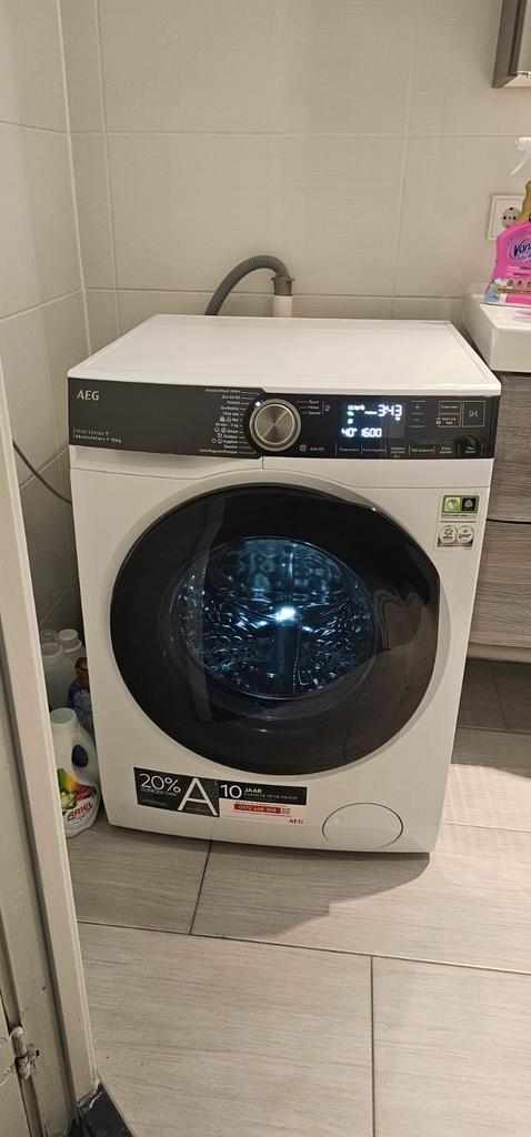 Zgan Aeg 9000 serie absoluut care LR9716C8, Witgoed en Apparatuur, Wasmachines, Zo goed als nieuw, 10 kg of meer, 85 tot 90 cm