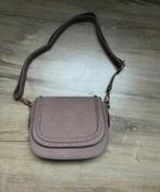 Suede beige schoudertas, Sieraden, Tassen en Uiterlijk, Tassen | Schoudertassen, Ophalen of Verzenden, Nieuw, Beige, Overige merken