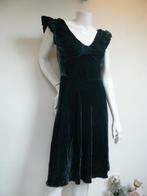 TARA JARMON jurk groen fluweel velvet maat 38 NIEUW velours, Maat 38/40 (M), Ophalen of Verzenden, Knielengte, Groen