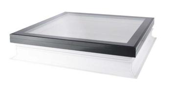 Velux dakraam voor plat dak | vlakke lichtkoepel van glas beschikbaar voor biedingen