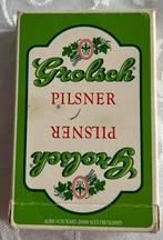 Grolsch Pilsener speelkaarten COMPLEET, Ophalen of Verzenden, Zo goed als nieuw, Overige typen, Grolsch