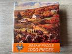 Puzzel Jigsaw Bewerken van het land, Ophalen of Verzenden, 500 t/m 1500 stukjes, Gebruikt, Legpuzzel