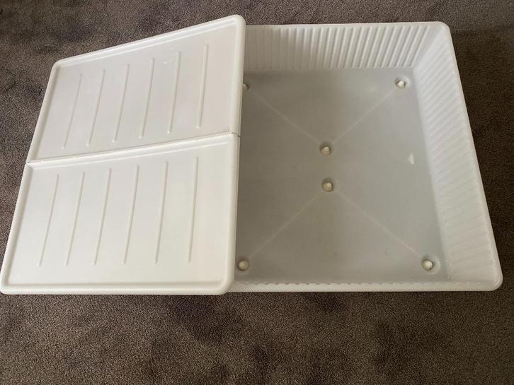 Grote opbergdozen 2 x, met deksel, Doe-het-zelf en Verbouw, Kratten en Dozen, Zo goed als nieuw, Doos, 75 tot 100 cm, Minder dan 35 cm