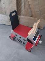 Houten loopauto vliegtuig, Ophalen, Gebruikt, Rij- of Hobbelspeelgoed