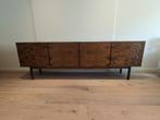 Vintage Mid century dressoir sideboard Palisander rio, Huis en Inrichting, Kasten | Dressoirs, Ophalen, Gebruikt, 200 cm of meer