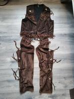 Compleet cowboy kostuum in maat XXL.In goede staat., Ophalen of Verzenden, Overige maten, Carnaval, Kleding