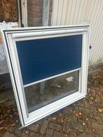 Velux dakraam ggl sk06 met verduisterings gordijn blauw, Doe-het-zelf en Verbouw, Kozijnen en Schuifpuien, Ophalen, Gebruikt, Raamkozijn
