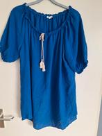 Mooie kobalt blauwe top maat 46/50, Ophalen of Verzenden, Zo goed als nieuw, Blauw, Blouse of Tuniek