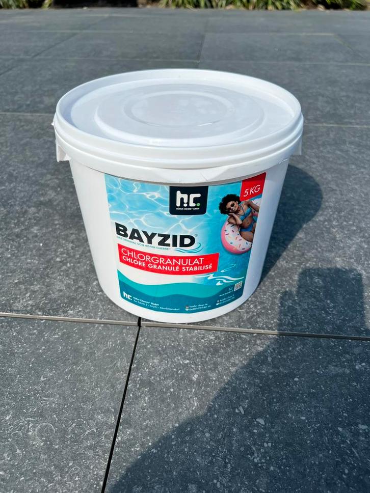Chloorgranulaat (chloorshock) 5kg, Tuin en Terras, Zwembad-toebehoren, Nieuw, Reinigingsmiddel, Ophalen of Verzenden