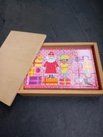 Puzzelbox met 4 Sinterklaas Puzzels, 2 tot 4 jaar, Gebruikt, 10 tot 50 stukjes, Ophalen of Verzenden