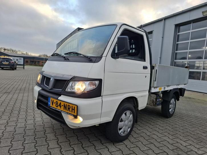 Piaggio Porter Kipper Bouwjaar 2011 Diesel, Auto's, Bestelauto's, Bedrijf, Piaggio, Diesel, Euro 5, Handgeschakeld, Grijs, Stof