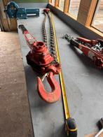 Hadef rateltakel 6 ton kettingtakel, Doe-het-zelf en Verbouw, Lieren en Takels, Ophalen of Verzenden, Zo goed als nieuw