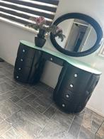 Make-up / kaptafel met spiegel, Huis en Inrichting, Tafels | Kaptafels, Ophalen, Gebruikt, 100 tot 150 cm, Minder dan 100 cm
