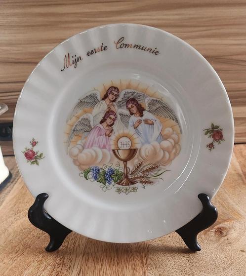 Porseleinen Bord - Mijn Eerste Communie - Eschenbach, Antiek en Kunst, Antiek | Porselein, Ophalen of Verzenden