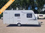 Caravelair Antares Family 466 + BOVAG-2025 + luifel + mover, Caravans en Kamperen, Standaardzit, Dwars-stapelbed, Bedrijf, 750 - 1000 kg