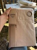 Lolland Curtain 5 stuks, Huis en Inrichting, 100 tot 150 cm, 200 cm of meer, Wit, Nieuw