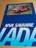 Nederlands Lada Niva Savanne jeep folder softtop pick-up, Ophalen of Verzenden, Zo goed als nieuw, Overige merken