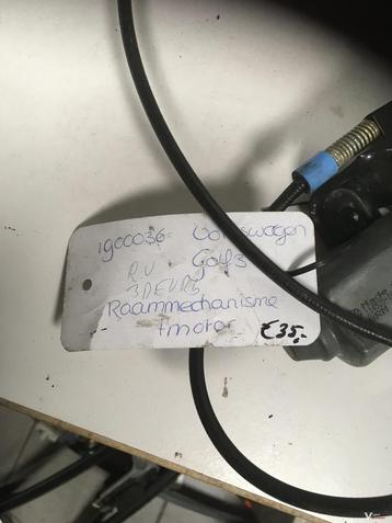 Vw Golf 3 drs Elektr. raammech rechtsvoor beschikbaar voor biedingen