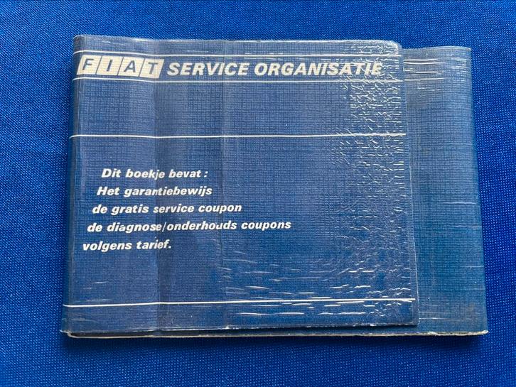 Serviceboekje Autobianchi A112 N 1976, Auto diversen, Handleidingen en Instructieboekjes, Ophalen of Verzenden