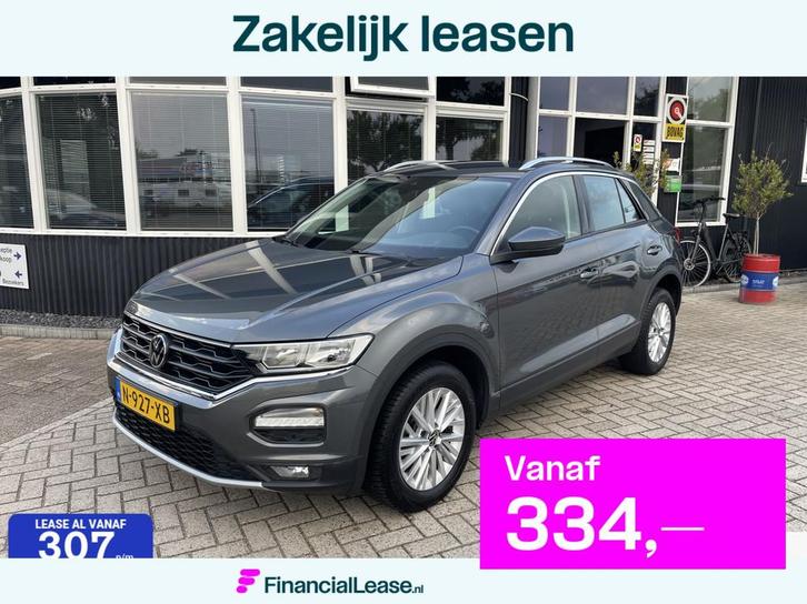Volkswagen T-Roc 1.0 TSI Style - TREKH AIRCO CRUISE NAP, Auto's, Volkswagen, Bedrijf, Lease, Financial lease, T-Roc, ABS, Adaptive Cruise Control
