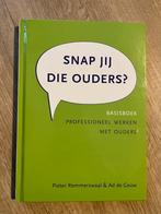 Boek ‘Snap jij die ouders?’, Ophalen of Verzenden