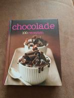 Recepten boek : Chocolade 100 recepten, Ophalen of Verzenden, Zo goed als nieuw