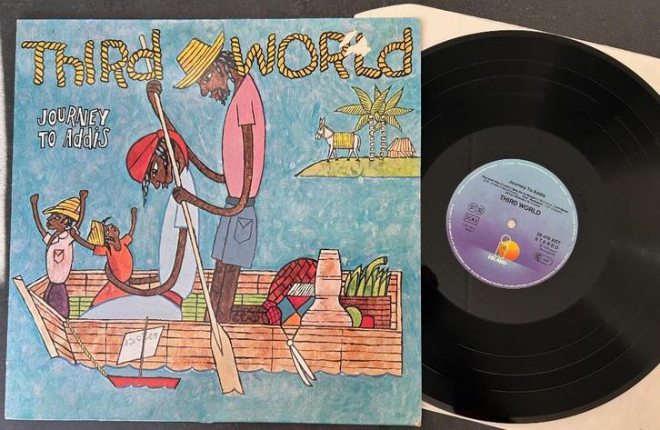 THIRD WORLD - Journey to Addis ( LP ), Cd's en Dvd's, Vinyl | Rock, Zo goed als nieuw, Overige genres, 12 inch, Ophalen of Verzenden