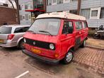 Volkswagen T3 Eurotec cassandra 1982 Rood, Achterwielaandrijving, 4 cilinders, Origineel Nederlands, Handgeschakeld