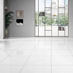 Hoogglans Wit Vloertegel 60x60 / 120x120 Gepolijst KWALITEIT, 60 cm of meer, Nieuw, Ophalen of Verzenden, 10 m² of meer