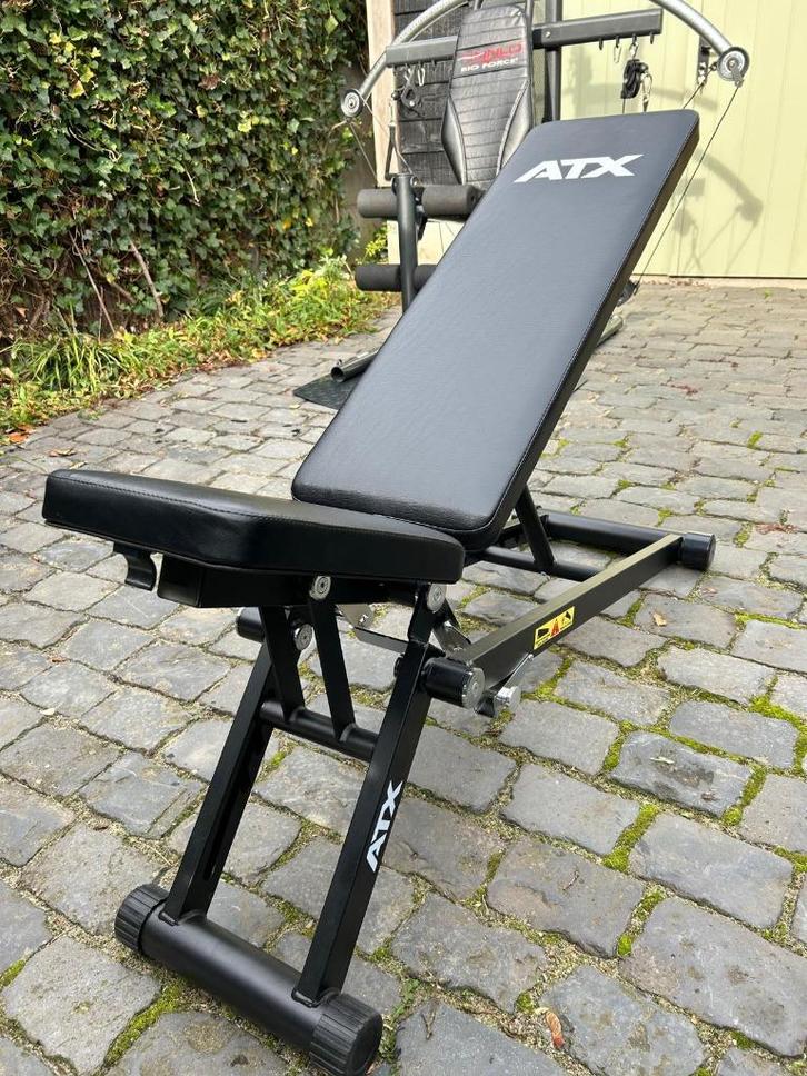 ATX Foldable Multi Bench FMB-800 – nieuwstaat/opvouwbaar, Sport en Fitness, Fitnessmaterialen, Zo goed als nieuw, Fitnessbank