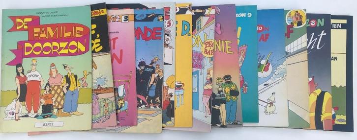 Stripreeks De Familie Doorzon delen 1 t/m 12 en 14, Boeken, Stripboeken, Gelezen, Complete serie of reeks, Ophalen of Verzenden