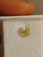 Natural Fancy Yellow diamond, certificate IGL, Ophalen of Verzenden, Zo goed als nieuw