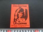 sticker ehv dans discotheek de schuur nieuwstraat vh markt, Verzamelen, Ophalen, Zo goed als nieuw, Bedrijf of Vereniging