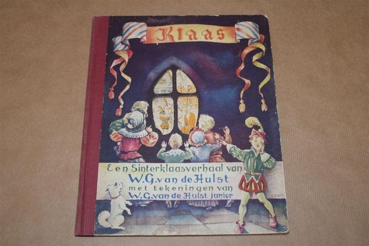 Klaas - Een Sinterklaasverhaal - v/d Hulst - 1945, Boeken, Prentenboeken en Plaatjesalbums, Zo goed als nieuw, Ophalen of Verzenden