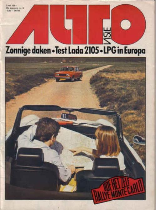 Autovisie 9 1981 : Lada 2105 - Mitsubishi Colt 1400 GLX, Boeken, Auto's | Folders en Tijdschriften, Gelezen, Algemeen, Ophalen of Verzenden