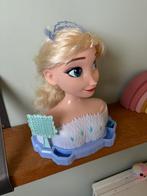 Frozen Elsa styling kappershoofd, Ophalen of Verzenden, Zo goed als nieuw, Pop