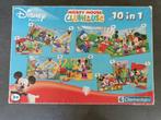 10 Disney puzzels in een doos (compleet), Ophalen of Verzenden, Gebruikt, 2 tot 4 jaar