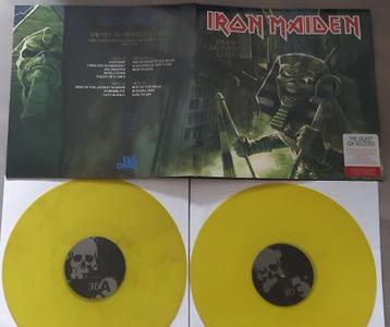 Iron Maiden live 1985 2-lp  Metallica Kiss Wasp Samson Saxon beschikbaar voor biedingen