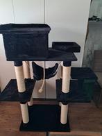 krabtoren 135 cm hoog  met dubbele krab/steunpalen, Ophalen, Zo goed als nieuw, Krabpaal