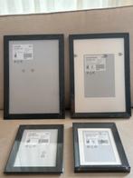 IKEA Fotolijsten set – FISKBO & KNOPPÄNG (zwart), Huis en Inrichting, Woonaccessoires | Lijsten, Ophalen, Nieuw, Minder dan 50 cm