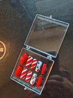 Zelfgemaakte nepnagels - Kerst thema, Nieuw, Ophalen of Verzenden, Rood, Handen en Nagels